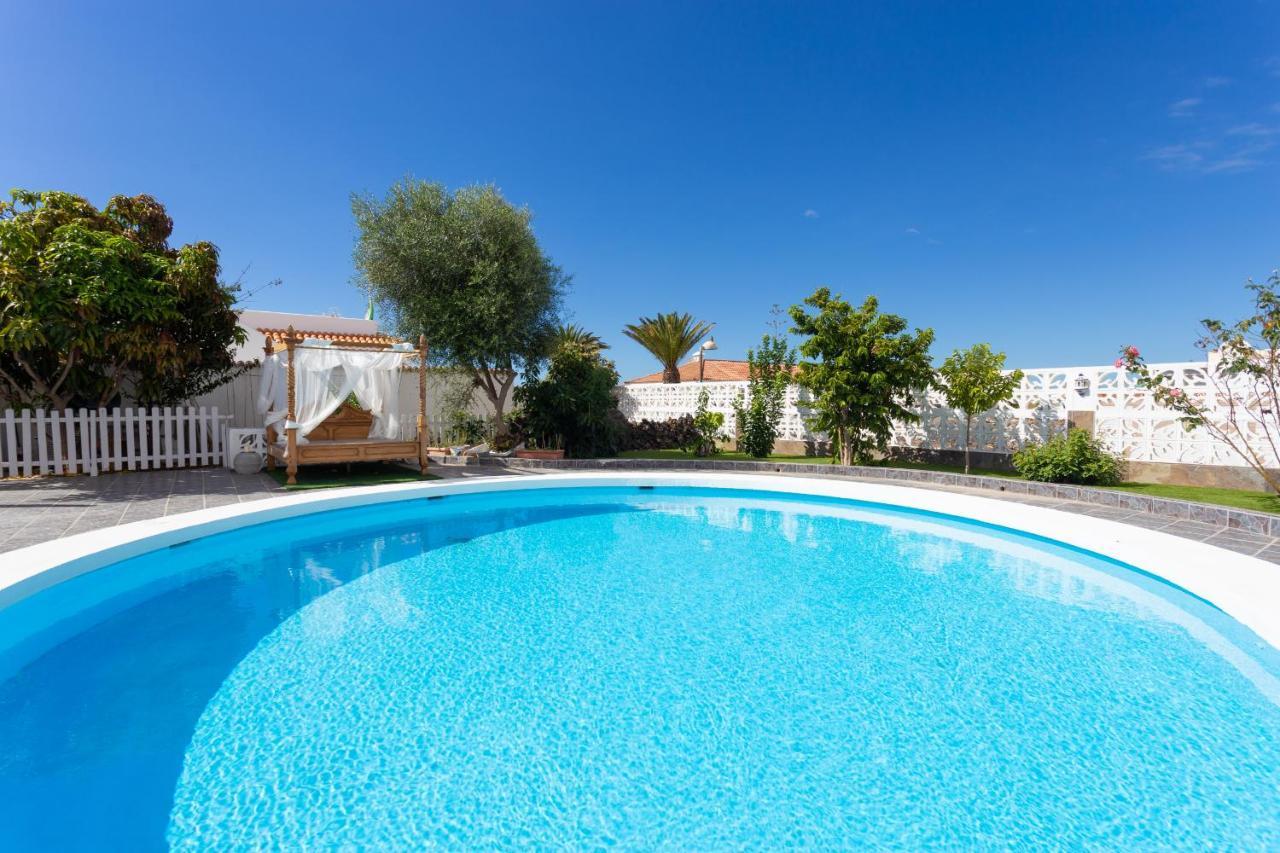 Bungalow Palm Mar With Pool And Garden Arona  Exterior foto