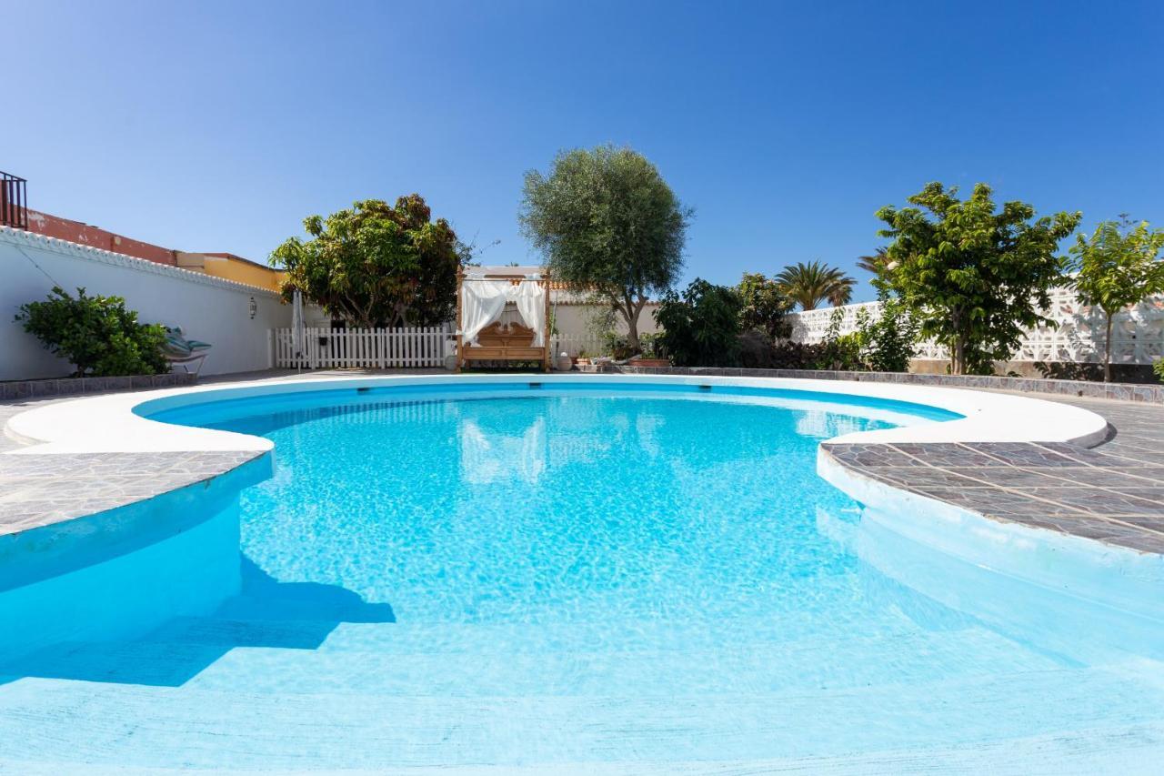 Bungalow Palm Mar With Pool And Garden Arona  Exterior foto