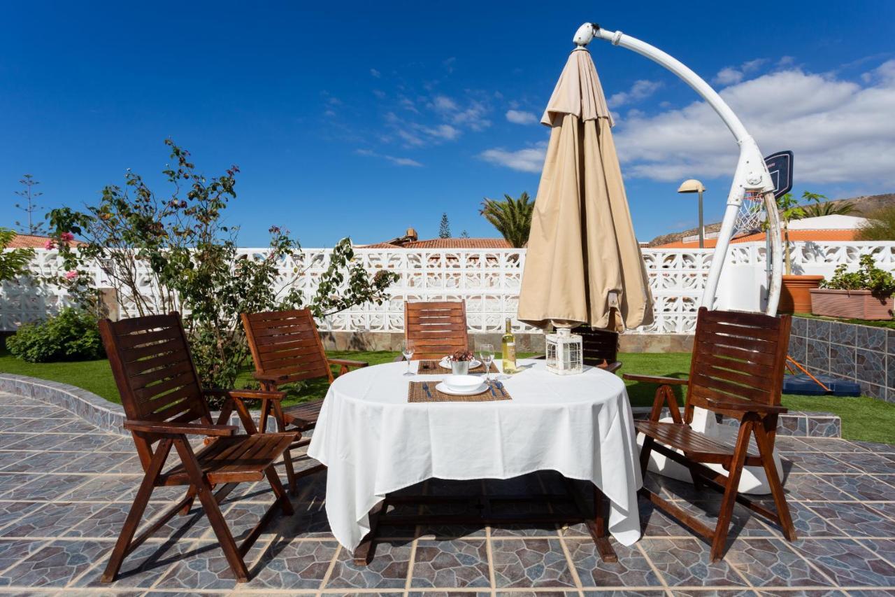 Bungalow Palm Mar With Pool And Garden Arona  Exterior foto